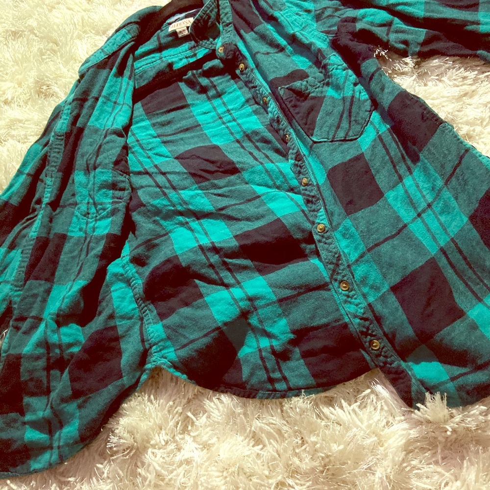 Flannel button up
